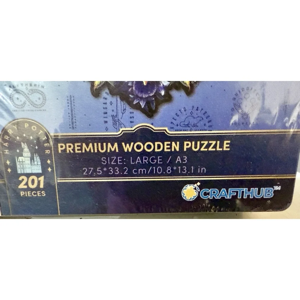 Wicked & Harry Potter Wooden Puzzle Lot Sealed‎ A3 201 212 Pc